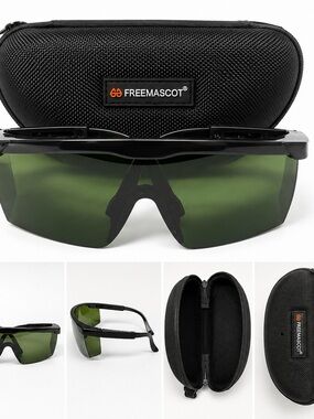 FREEMASCOT®
LASER SAFETY GLASSES
WITH HARD CASE